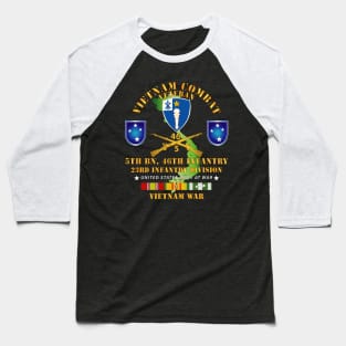 5th Bn 46th Infantry w VN SVC Baseball T-Shirt